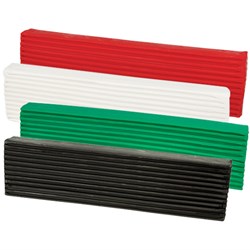 Plasticine 500g Xmas Set 4S Christmas Colours Black Red Green White_2